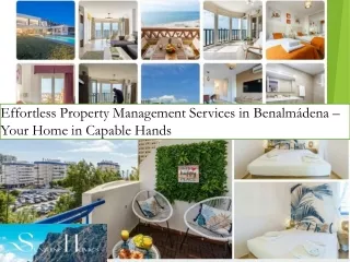 Effortless Property Management Services in Benalmádena – Your Home in Capable Hands