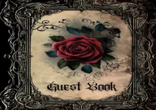 Download Guest Book: for Wedding with Gothic Theme for Guest to Sign-in Full