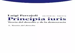 Download Principia iuris. Teoría del derecho y de la democracia: 1. Teoría del d