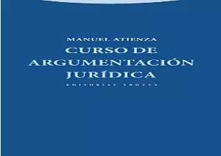 Download Curso de argumentación jurídica (Spanish Edition) Full