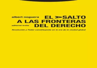 (PDF) El asalto a las fronteras del Derecho: Revolución y Poder constituyente en