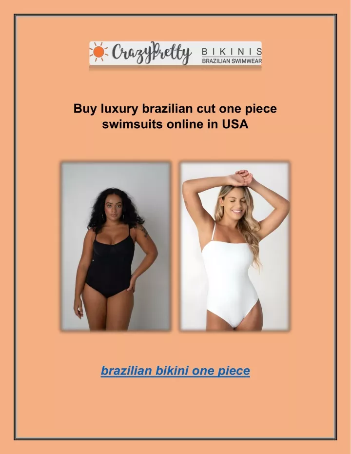 buy luxury brazilian cut one piece swimsuits