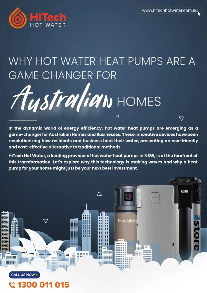 why hot water heat pumps are a