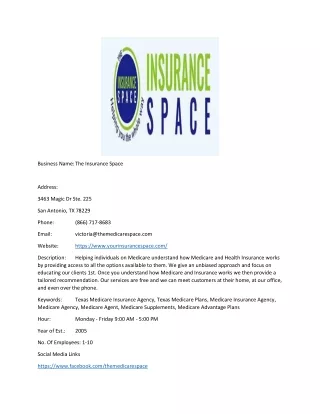 The Insurance Space