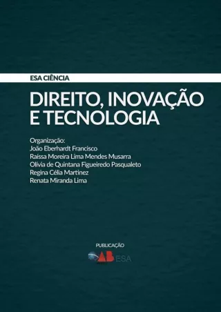 [PDF READ ONLINE] Direito, Inovação e Tecnologia (Portuguese Edition)