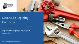 Top Rated Repiping Company in Oceanside | Integrity Repipe