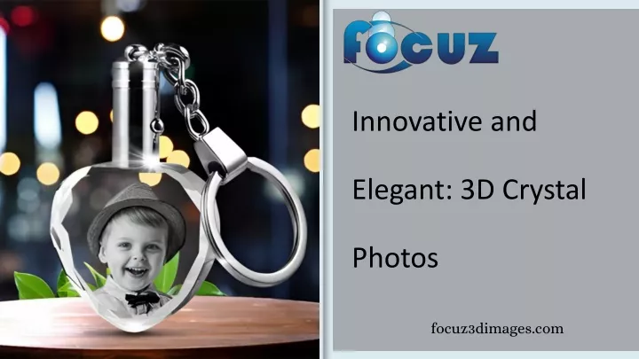 innovative and elegant 3d crystal photos