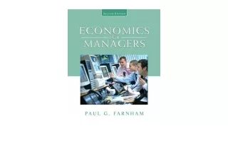 Ebook download Economics for Managers full