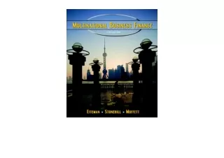 Ebook download Multinational Business Finance 12th Edition  for android