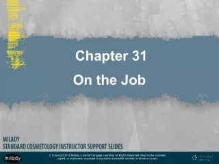 Chapter 31 On the Job