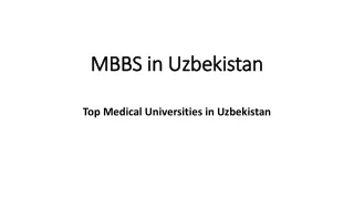 Study MBBS in Uzbekistan - Mediseats Abroad