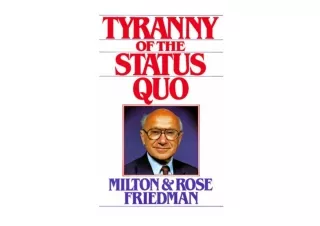 Ebook download The Tyranny of the Status Quo unlimited