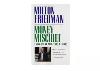 Ebook download Money Mischief Episodes in Monetary History for ipad