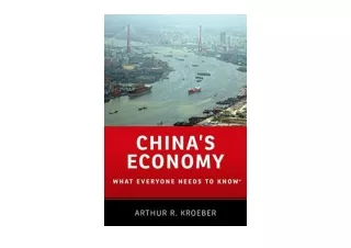 Ebook download China s Economy What Everyone Needs to Know® for ipad