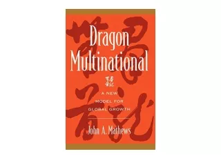 Download Dragon Multinational A New Model of Global Growth for android