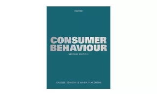 PDF read online Consumer Behaviour for android