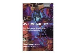 Download PDF As Time Goes By From the Industrial Revolutions to the Information