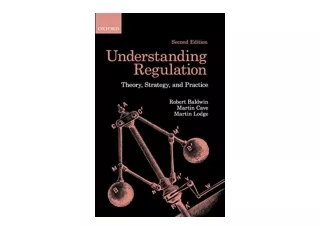 Download Understanding Regulation Theory Strategy and Practice full