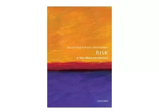 Download Risk A Very Short Introduction unlimited
