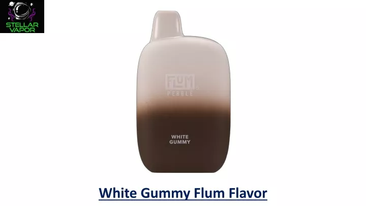 white gummy flum flavor