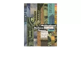 PDF read online Multinational business finance for android