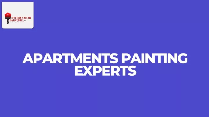 apartments painting experts