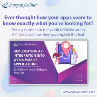 Geolocation API Integration Into Web & Mobile Applications