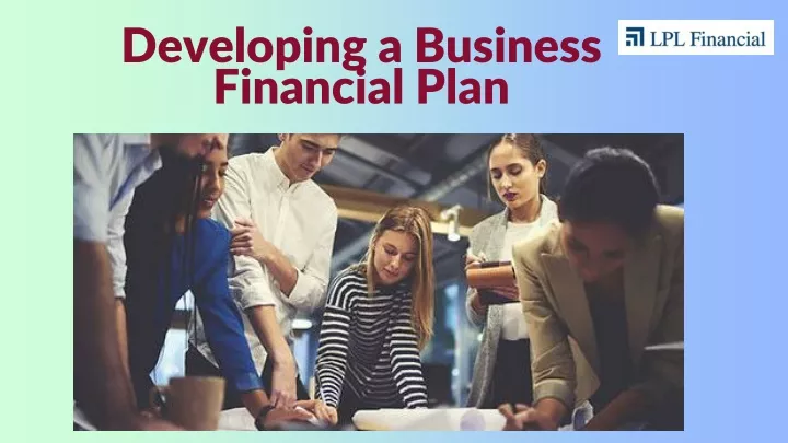 developing a business financial plan