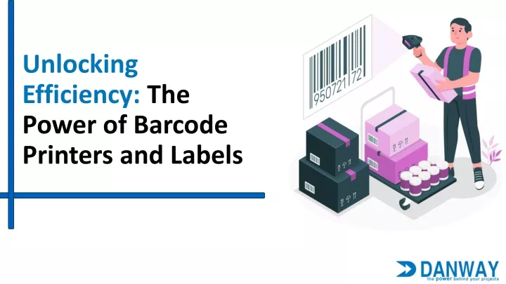 unlocking efficiency the power of barcode printers and labels