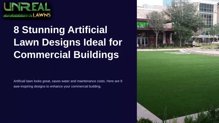 8 stunning artificial lawn designs ideal