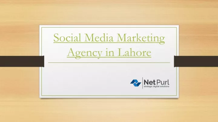 social media marketing agency in lahore