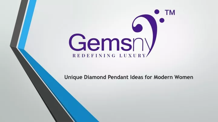 unique diamond pendant ideas for modern women