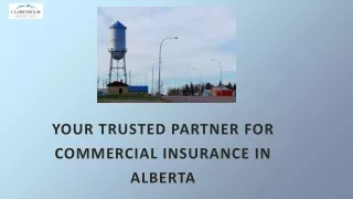 Safeguarding Your Business with Claresholm Agencies' Alberta Commercial Insurance