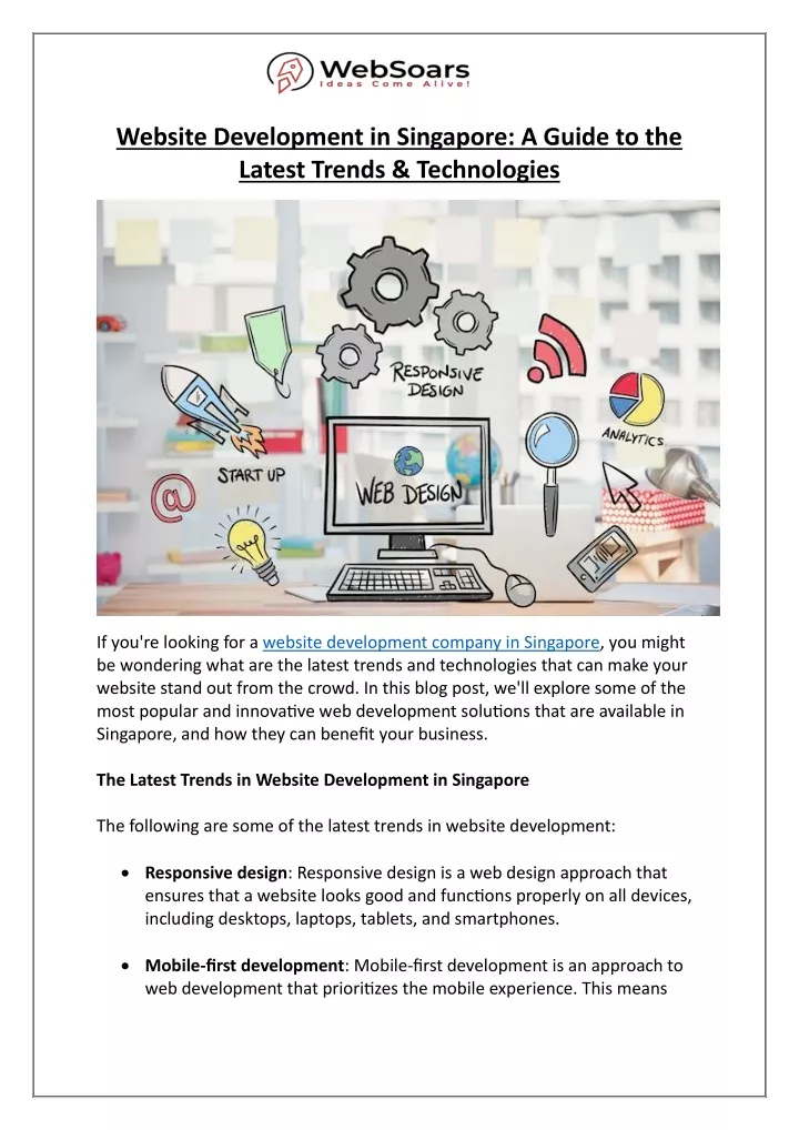 website development in singapore a guide