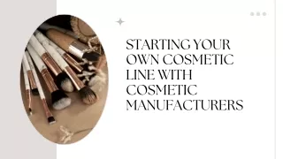 Steps to Creating Your Own Makeup Line