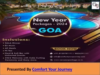 New Year Party Packages 2024 in Goa