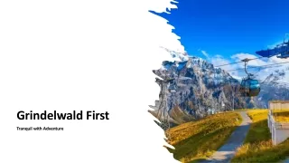 Discover Grindelwald First