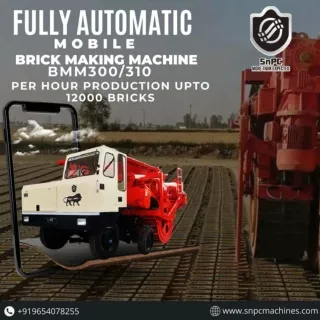 Fully automatic mobile brick making machine, BMM300-310