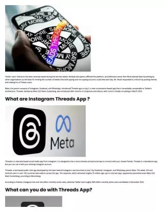 What Is a Threads App and Benefits of It ?