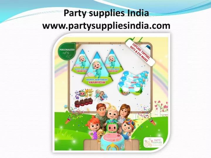 party supplies india www partysuppliesindia com