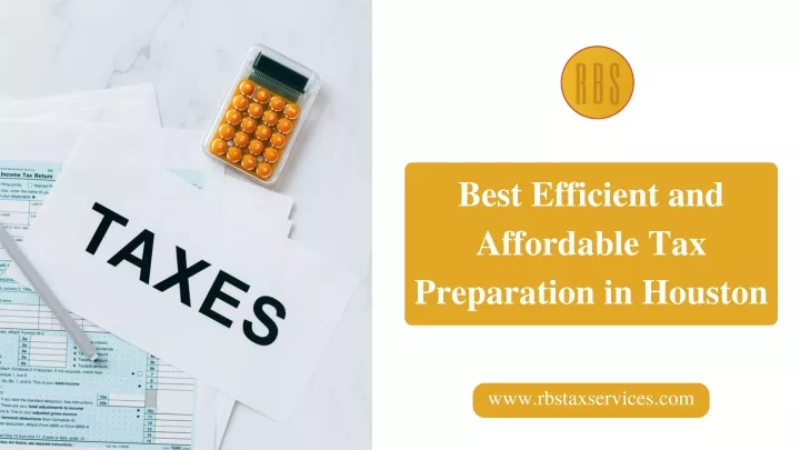 best efficient and affordable tax preparation