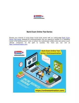 Bank Exam Online Test Series