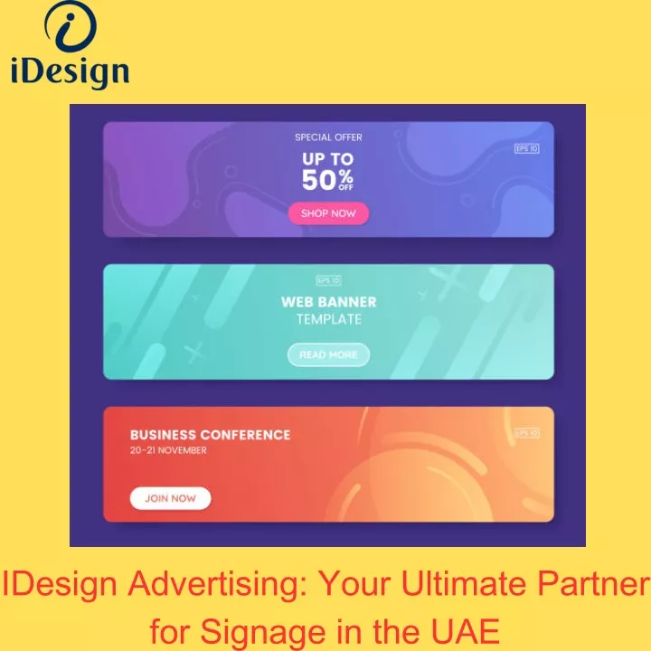 idesign advertising your ultimate partner