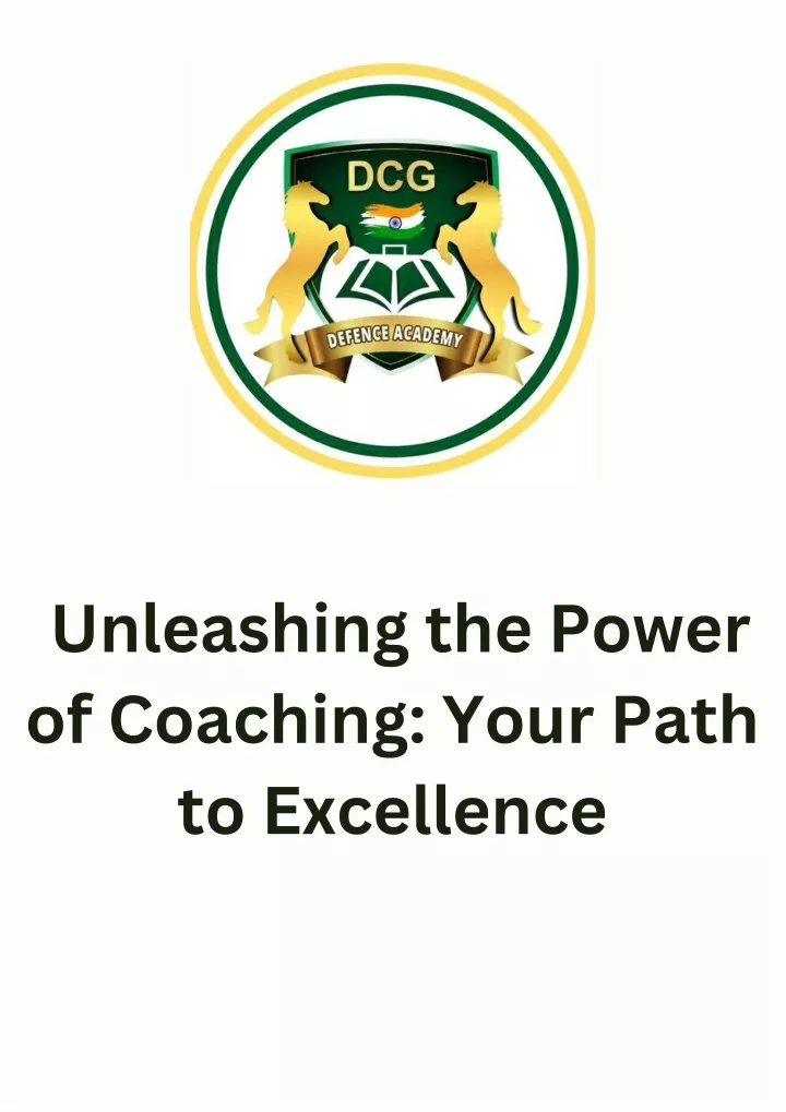 unleashing the power of coaching your path
