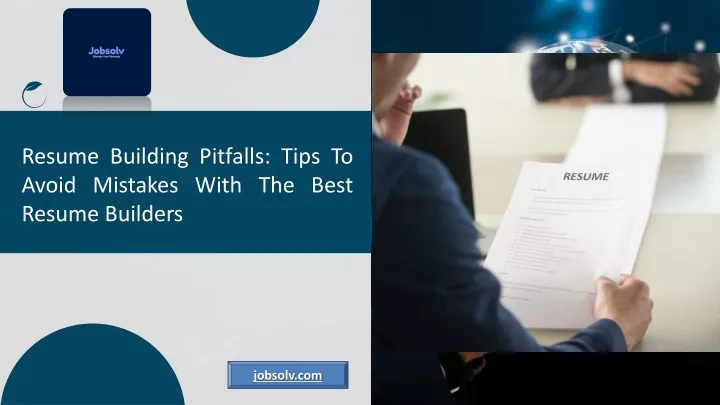 resume building pitfalls tips to avoid mistakes