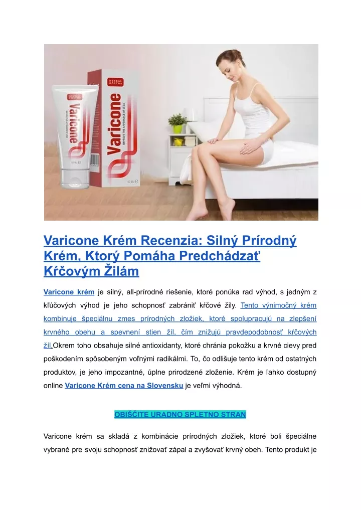 varicone kr m recenzia siln pr rodn kr m ktor