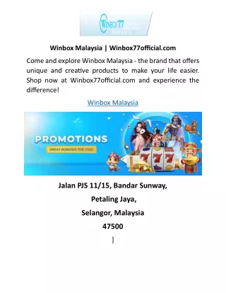 Winbox Malaysia