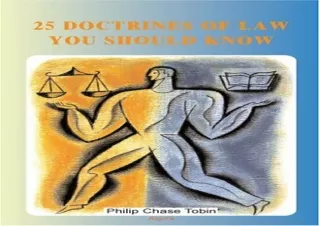 FREE READ [PDF] 25 Doctrines of Law You Should Know