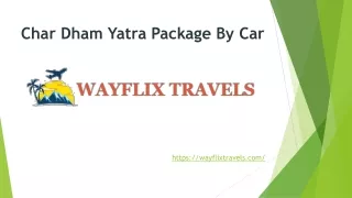 Char Dham Yatra Package By Car