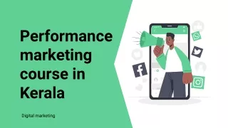 Performance marketing course in Kerala